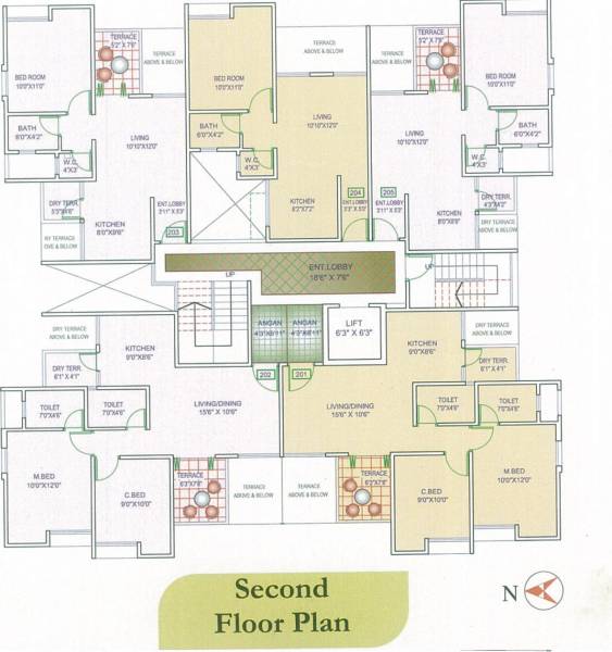 Images for Cluster Plan of Neha Dream Homes Varad Sukriti