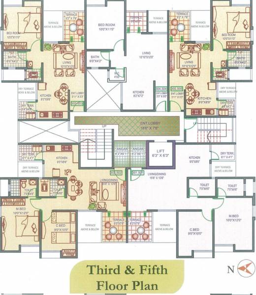 Images for Cluster Plan of Neha Dream Homes Varad Sukriti