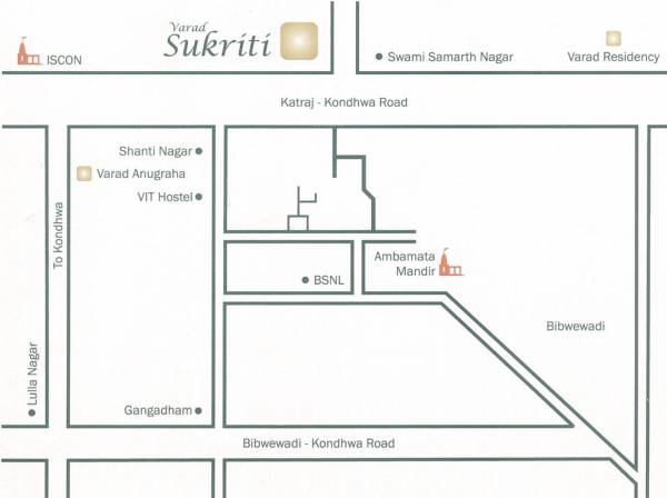 Images for Location Plan of Neha Dream Homes Varad Sukriti