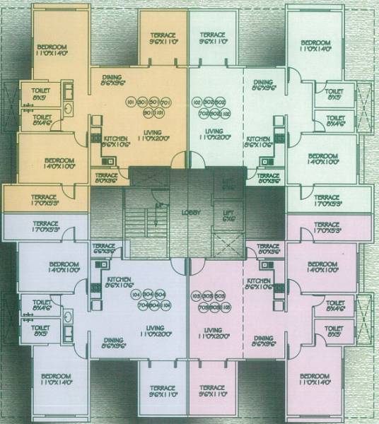 Images for Cluster Plan of Sattadhar Dev Darshan Residency