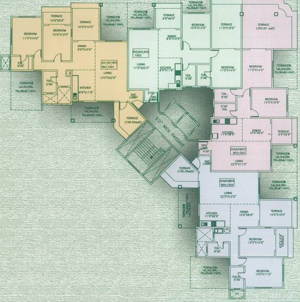 Images for Cluster Plan of Sattadhar Dev Darshan Residency