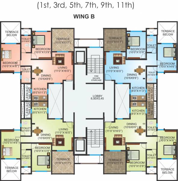 Images for Cluster Plan of Atur Vally Vista Wing B