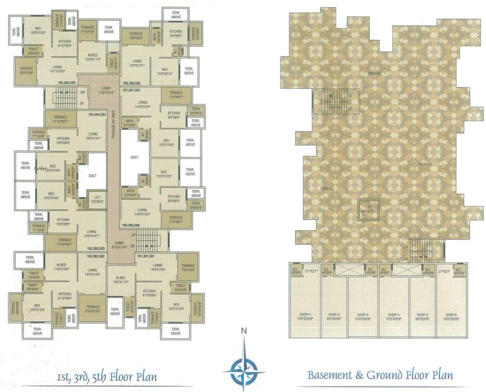 Images for Cluster Plan of Basil Crystal Green