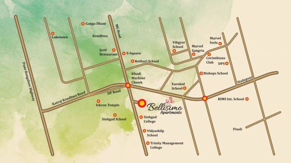 Images for Location Plan of Sarkar Bellisimo Apartments