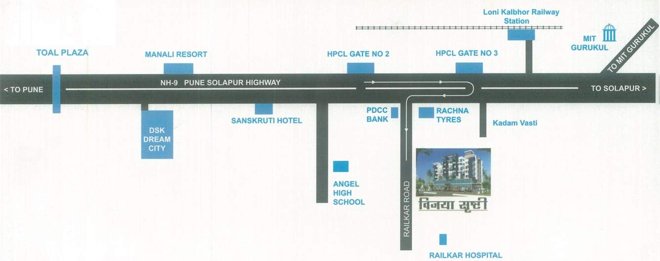 Images for Location Plan of Kadam Vijaya Shrushti