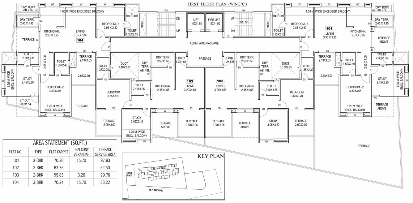 Images for Cluster Plan of Lohia Unicus C Wing