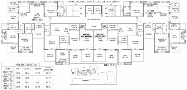 Images for Cluster Plan of Lohia Unicus C Wing