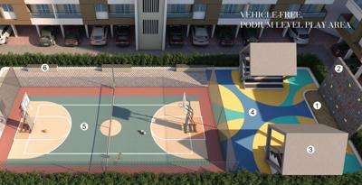  emerald-phase-i Basketball Court