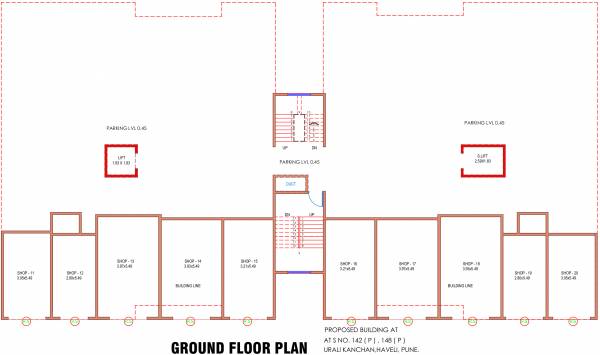 Images for Cluster Plan of UK Shree Residency Phase A