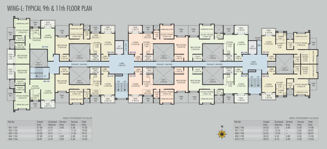 Images for Cluster Plan of Garve Omega Paradise Wing L Phase 2