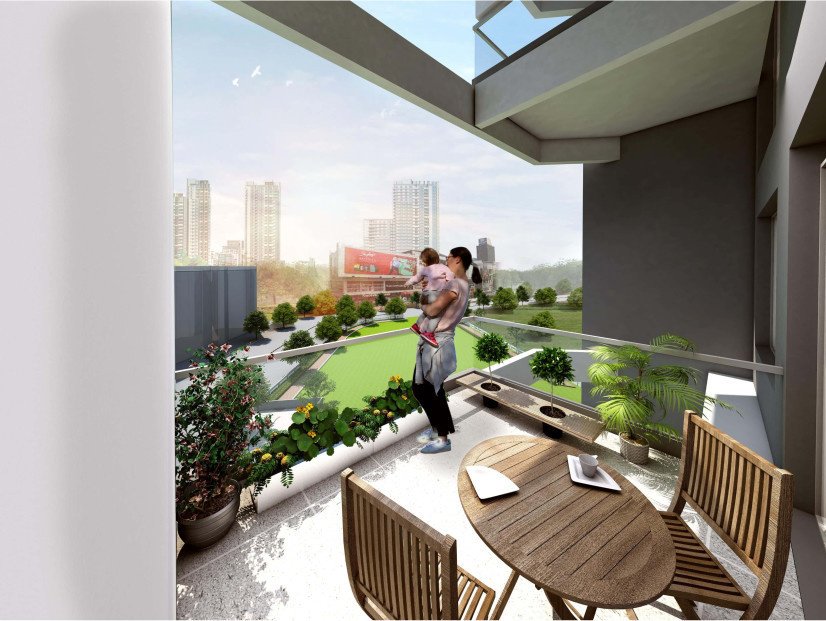  omega paradise wing m Balcony