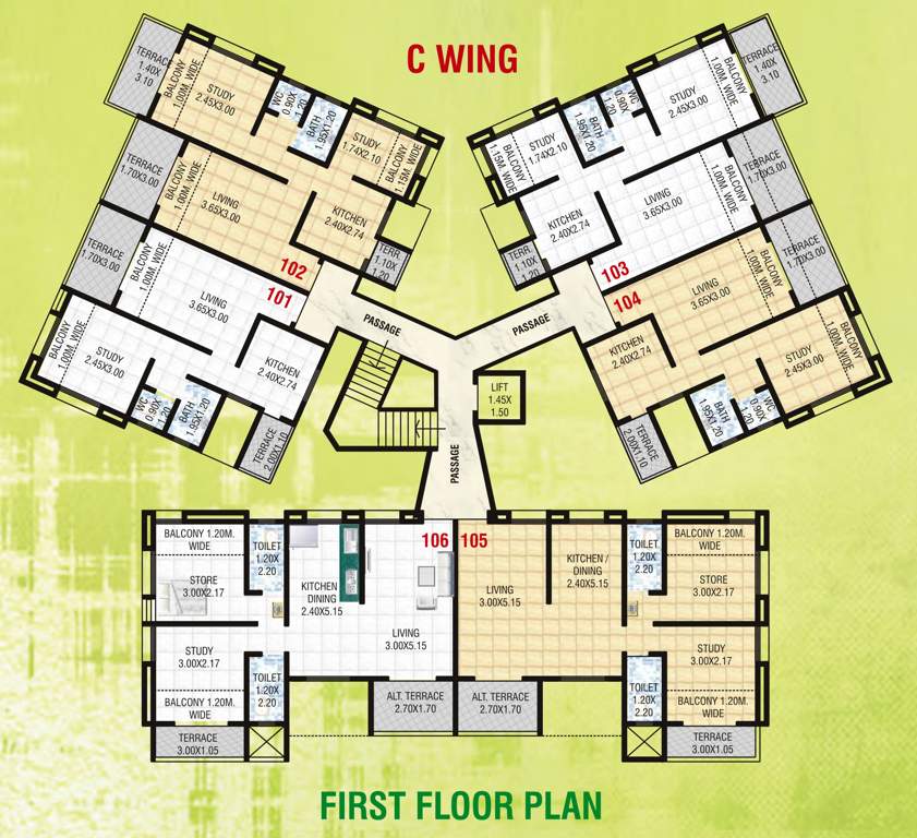 Images for Cluster Plan of Saarvi Nisarg