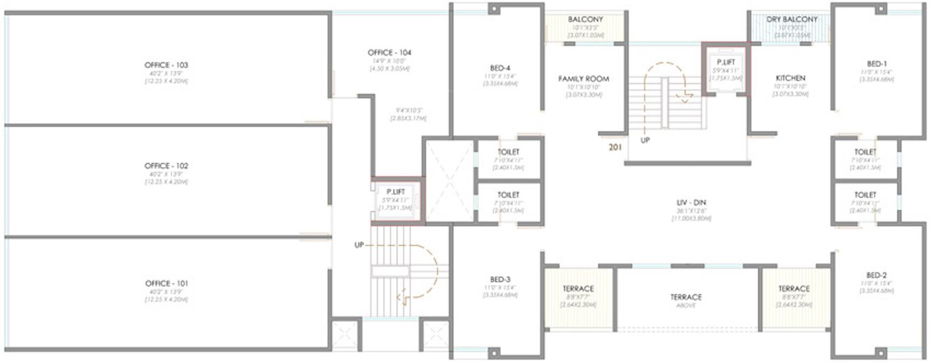 Images for Cluster Plan of Nirmiti Elite