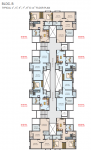  suvarna-nagari Building B Cluster Plan Typical 1 , 3 , 5 , 7 , 9 & 11 Floor Plan