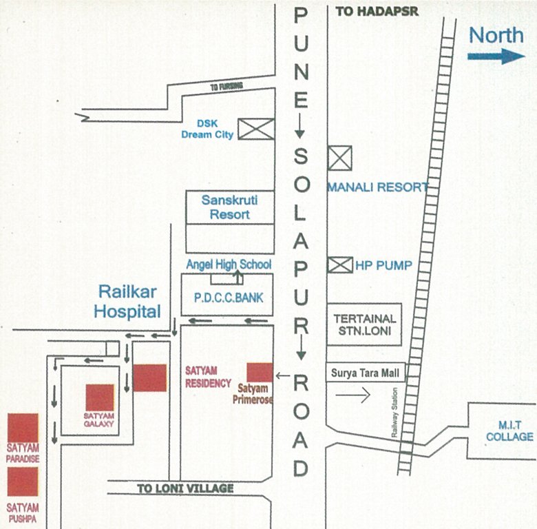 Images for Location Plan of Satyam Primerose