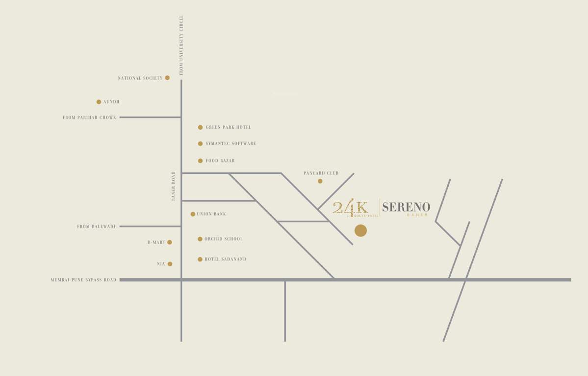  24k sereno building a Location Plan