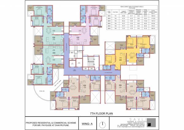  apple-regency-a-and-b-wing Apple Regency A Wing Cluster Plan
