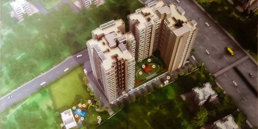  apple regency a and b wing Elevation