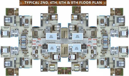 Images for Cluster Plan of Sky Kasturi Heights
