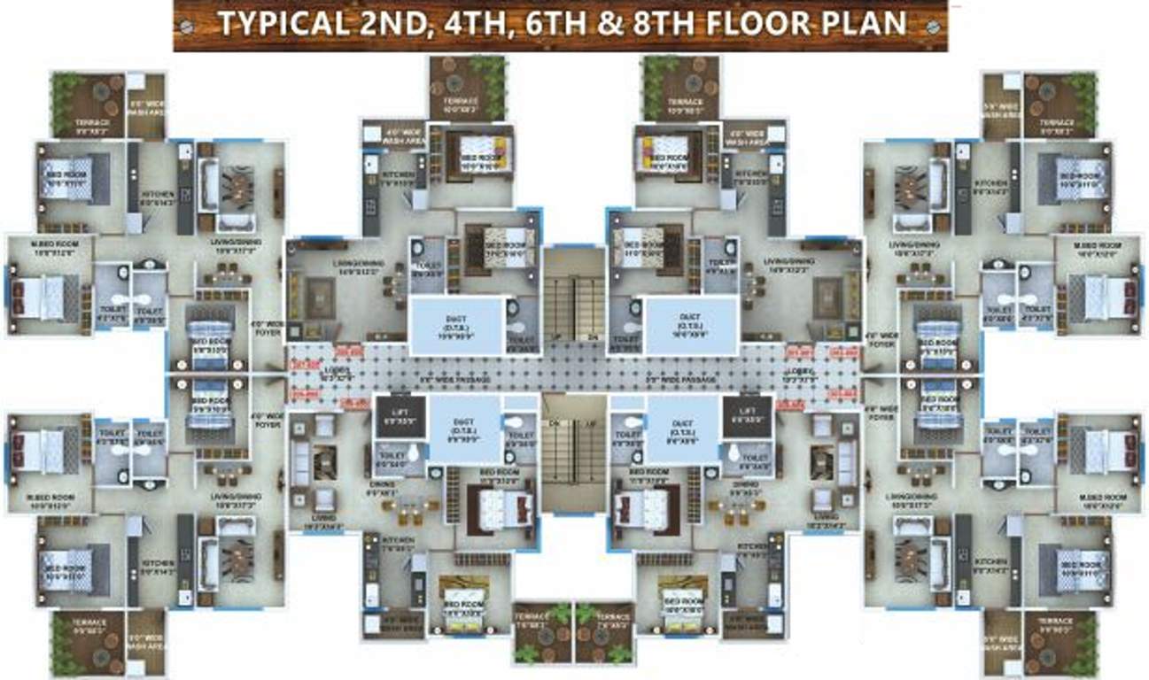 Images for Cluster Plan of Sky Kasturi Heights
