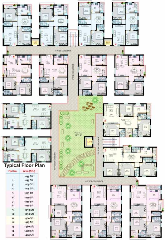 Images for Cluster Plan of RK Sai Soudha