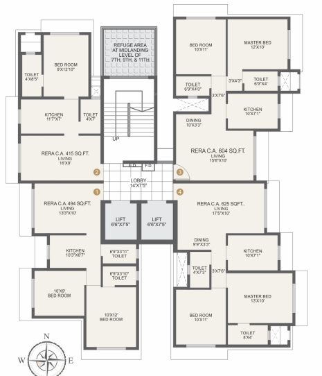  atmaram chsl Atmaram CHSL Cluster Plan