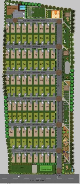 Images for Layout Plan of Pruthvi Belmont Greene
