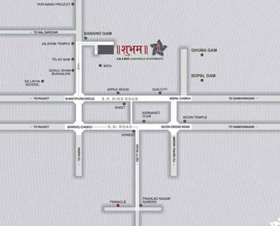 Images for Location Plan of Shubham Developers Shubham I
