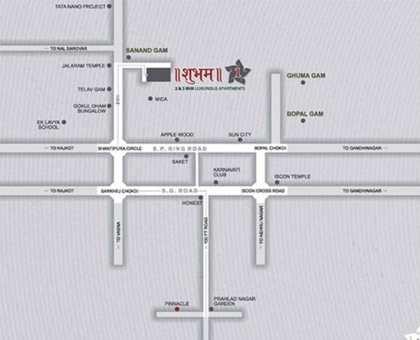 Images for Location Plan of Shubham Developers Shubham I