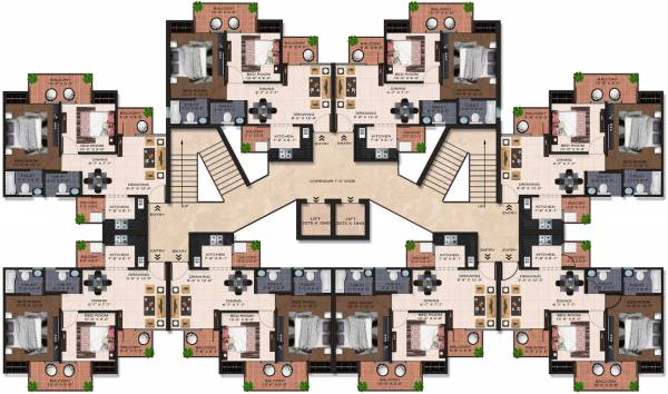 Images for Cluster Plan of CRC Mantra Happy Homes