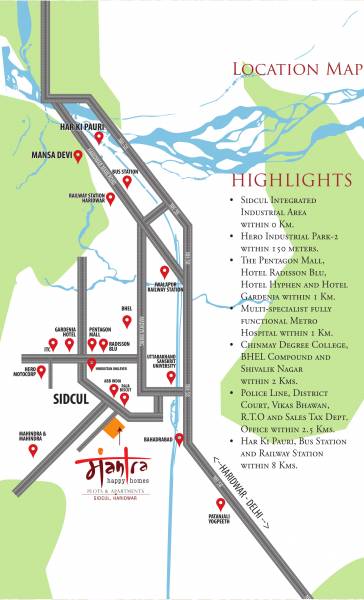 Images for Location Plan of CRC Mantra Happy Homes