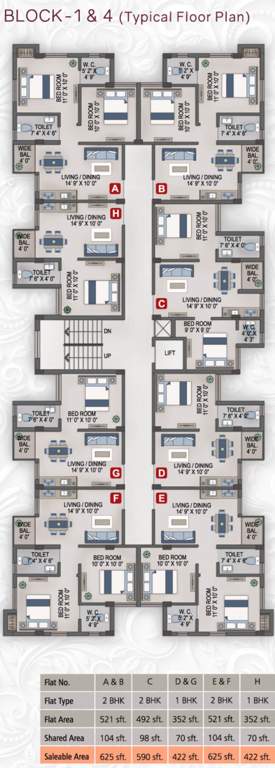 Images for Cluster Plan of Magnolia Srijana