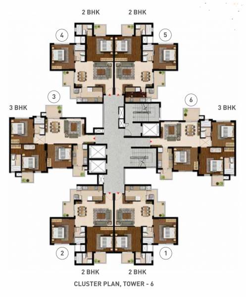  homes-gurgaon Cluster Plan