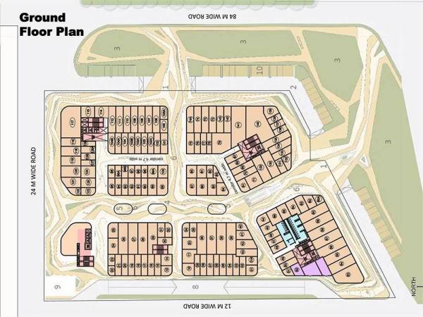  joy-square Typical Floor Plan for Ground Floor 
