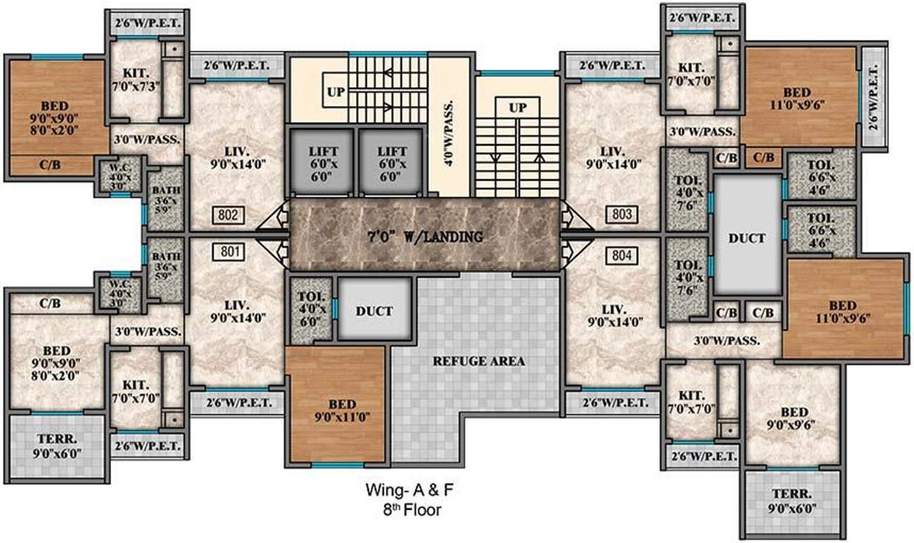 Images for Cluster Plan of Mayfair Vishwaraja A B F And G