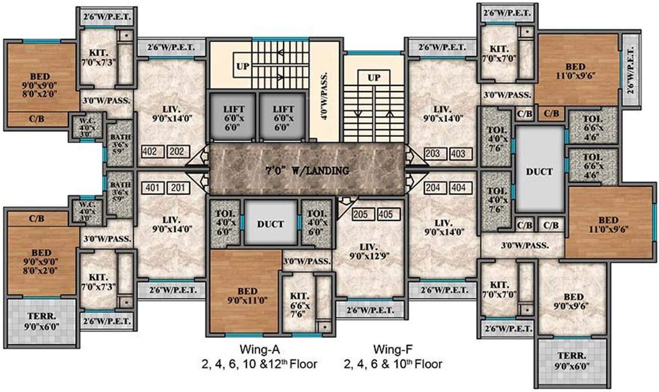 Images for Cluster Plan of Mayfair Vishwaraja A B F And G