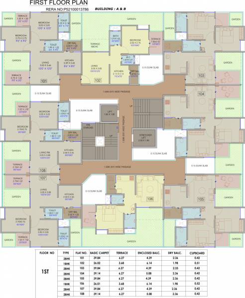 Images for Cluster Plan of Majestique Oasis