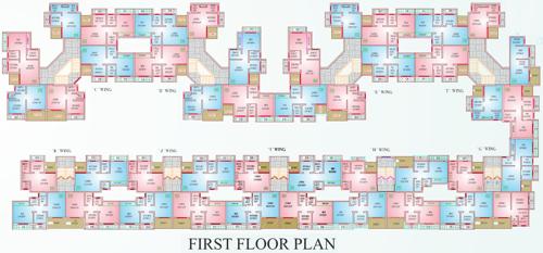 Images for Cluster Plan of Reliable Township Rt C To K Wing