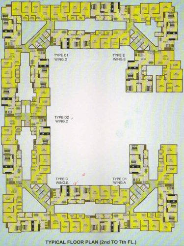 Images for Cluster Plan of Baba Balaji Platinum Block No 10 Type D2 C Wing