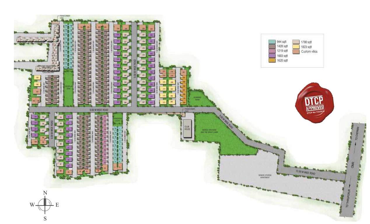 Images for Layout Plan of Alliance Humming Gardens Villas