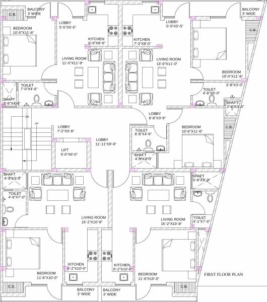 Images for Cluster Plan of S S Property Swami Residency