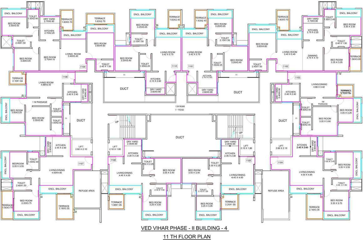 Images for Cluster Plan of Amit Ved Vihar 