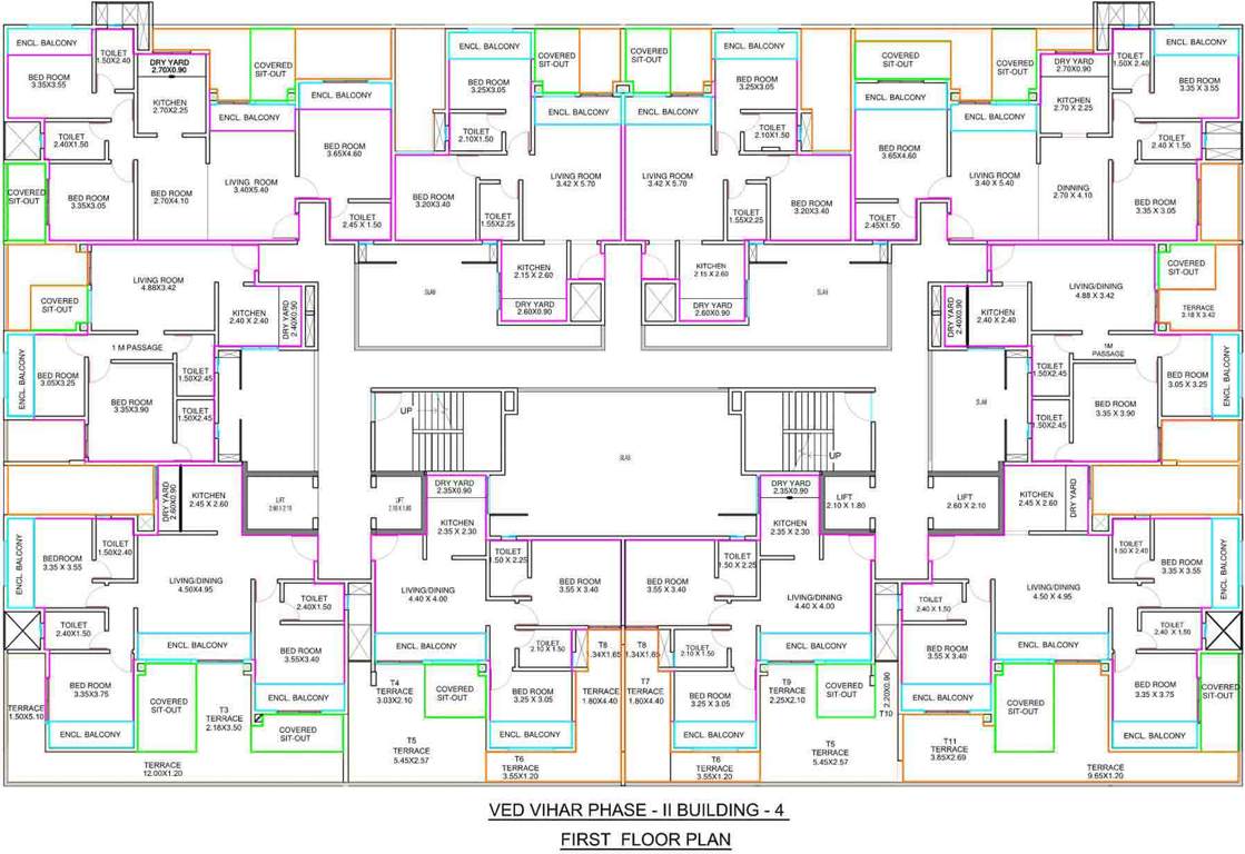 Images for Cluster Plan of Amit Ved Vihar 