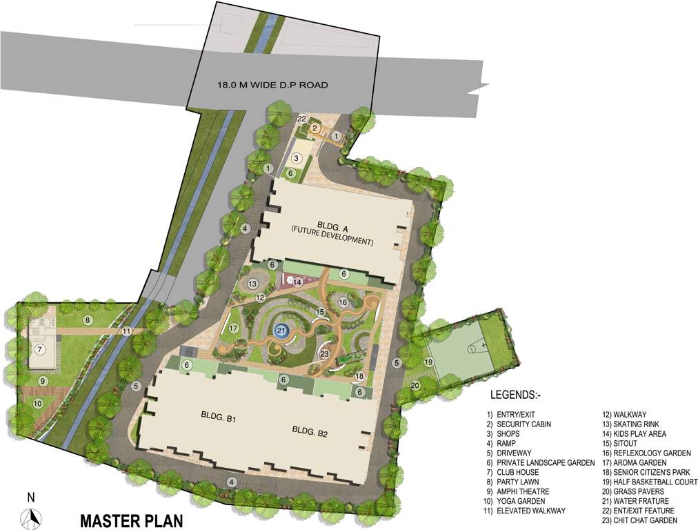 Images for Master Plan of Goel Ganga Aria Phase II