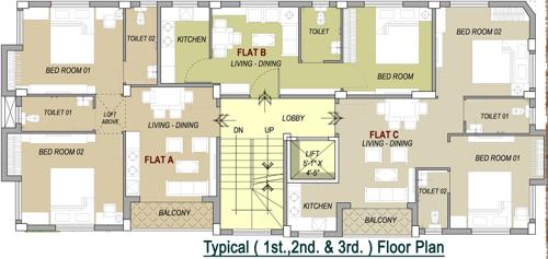 Images for Cluster Plan of Gupta Empire Pramodtaru Bhawan