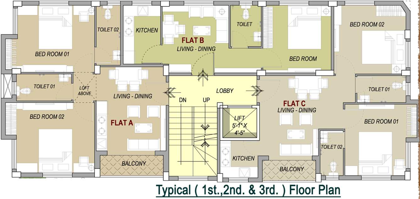 Images for Cluster Plan of Gupta Empire Pramodtaru Bhawan