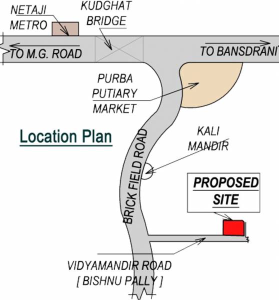 Images for Location Plan of Gupta Empire Pramodtaru Bhawan