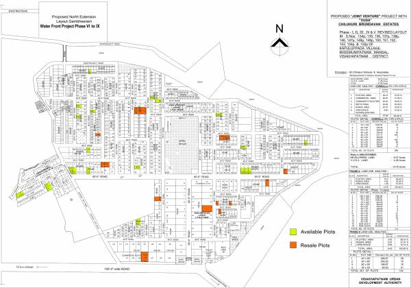 Images for Layout Plan of Chilukuri North Extension Water Front Project Phase VI