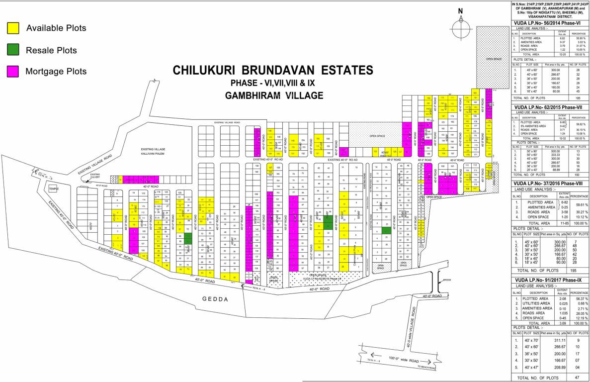 Images for Layout Plan of Chilukuri North Extension Water Front Project Phase VII
