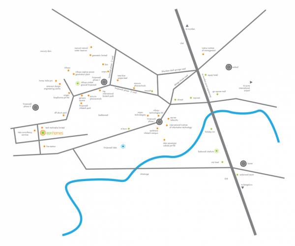 Images for Location Plan of Kasturi Building A3 Eon Homes